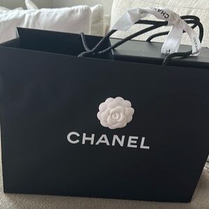 Chanel Bag + Box + Ribbon